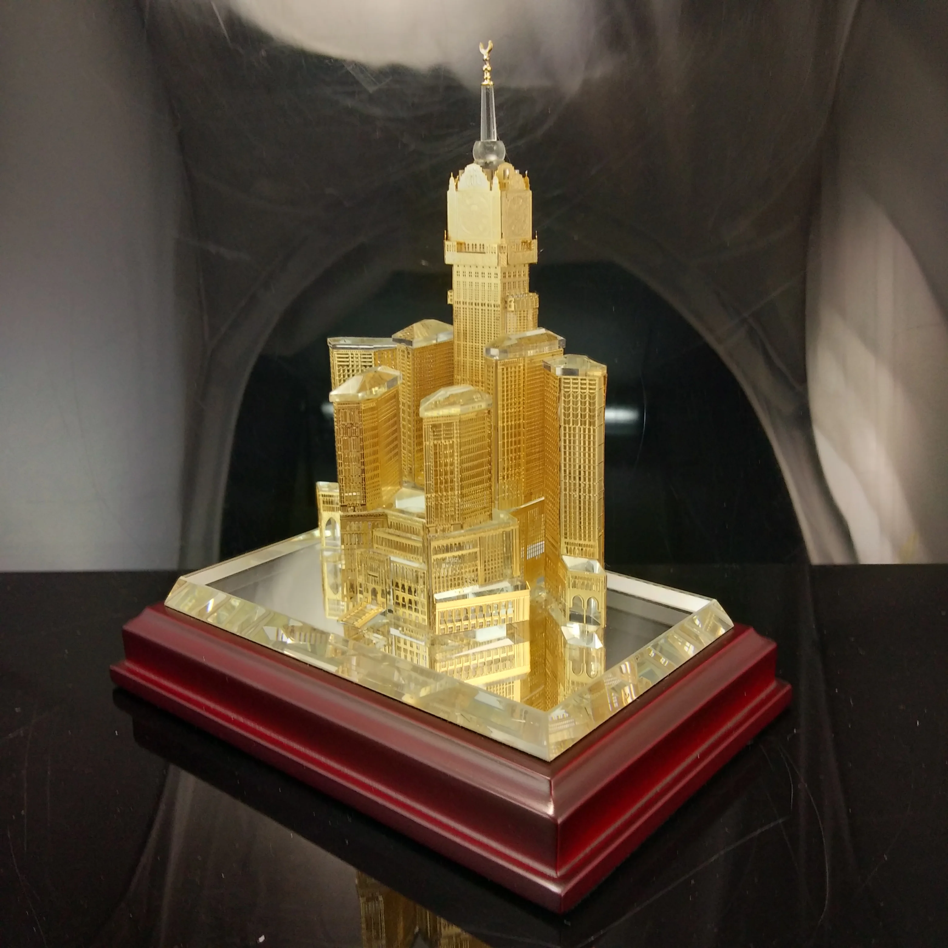 crystal islamic mosque gifts and crafts JB055