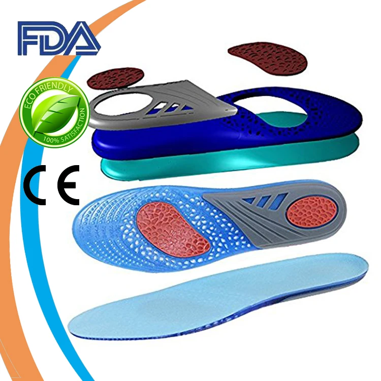 Быстрая доставка новая акция массажные стельки для ног гелевая Спортивная поддержка