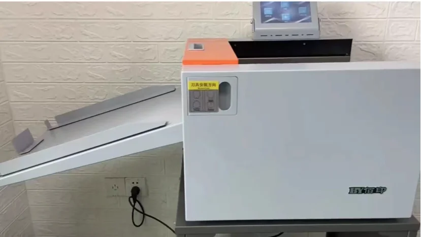 NC353 numbering and paper  perforating machine electric paper creasing machine