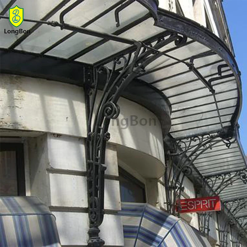 Wrought Iron Canopy Steel Canopy Awning