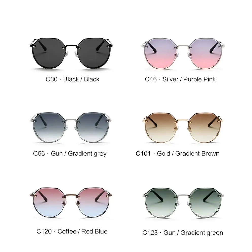 2024 new style fashion sun protection woman eye wear sun glasses ins cross border gradient sunglasses
