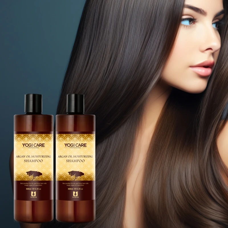 YOGI Private Label 500 мл аргановое масло увлажняющий шампунь для салона