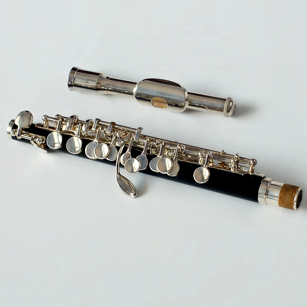 Processing Production Flute Piccolo Bakelite Nickel Plating
