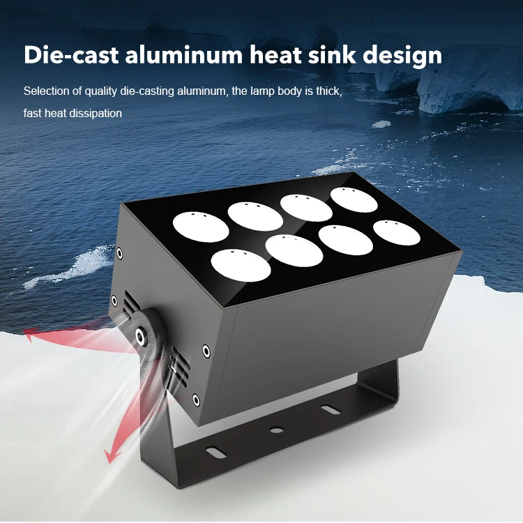 EYST Wholesale Outdoor Die-Cast Aluminum Die-Cast 8W 12W 18W 24W 36W 48W 54W 72W 144W 216W Waterproof Ip66 SMD Led Flood Light