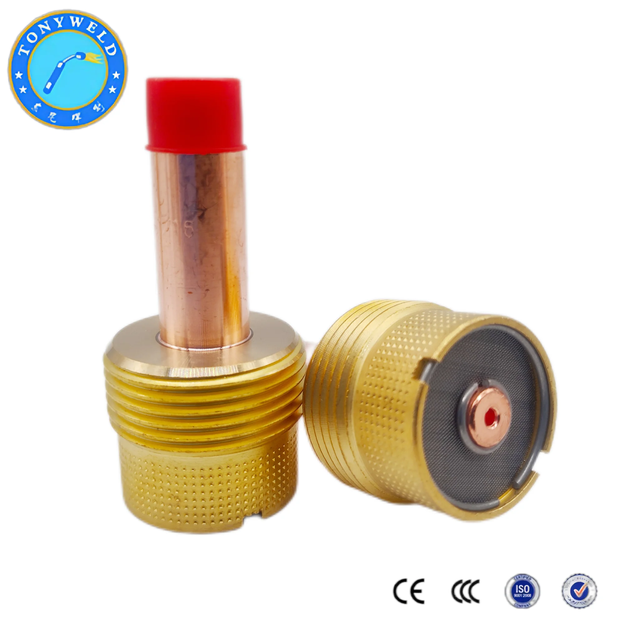 45V64 tig welding large gas lens 2.mm for wp17/18/26