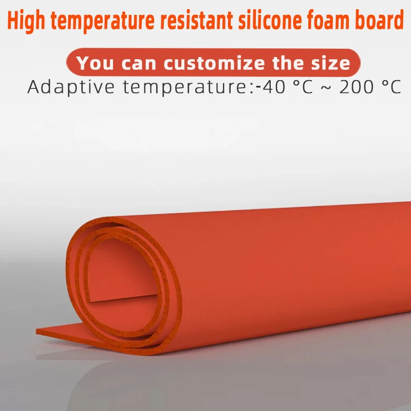 «Сделай сам» Easy-To-Cut многофункциональный звукоизоляция, текстурой, высокая температура горячего прессования силиконовая губка лист резины