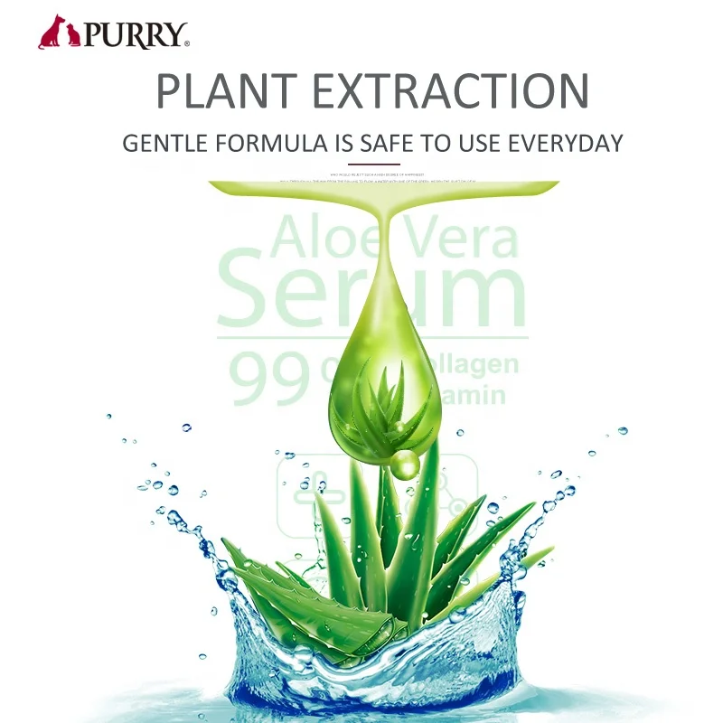 Hypoallergenic Deodorizing Cleaning Pet Wipes Pet Cleaning & Grooming Products for Dogs