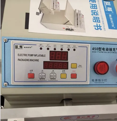 Counter Type Electric Dried Fruit Packing Machine Nitrogen Vacuum Sealer