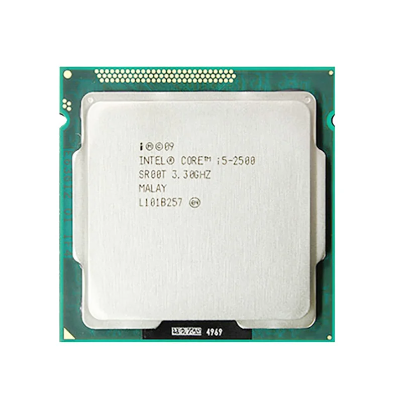 Бывший в употреблении четырехъядерный процессор Core i5 2500 LGA1155 3,3 ГГц настольный процессор