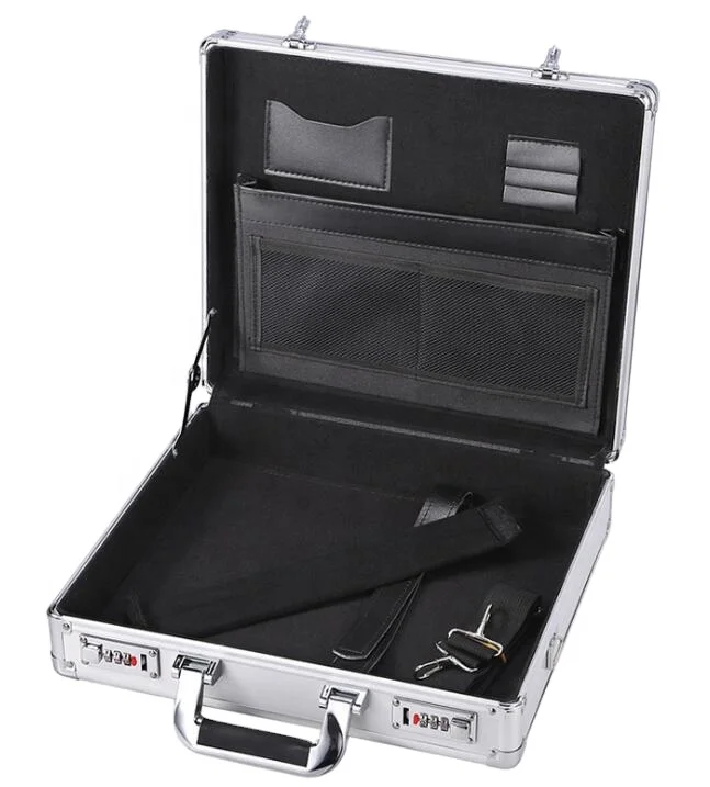 Wholesale Custom Aluminum Briefcase Aluminum Laptop case