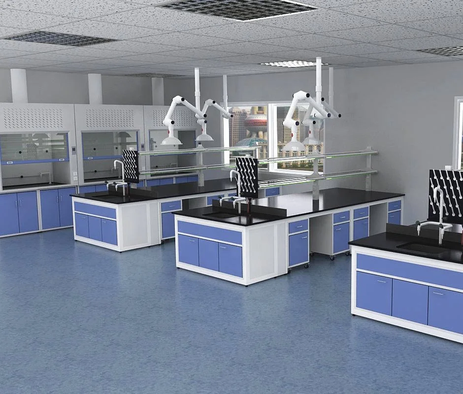 Chinese manufacturer chemistry/physical/biologic lab table/bench,wall Biology lab table