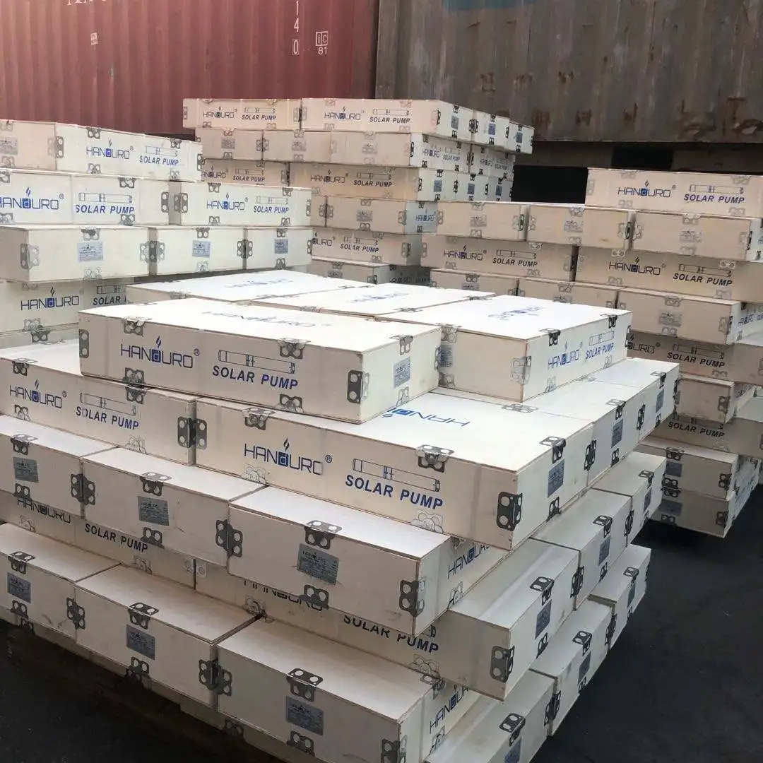 Custom 2HP 1.25 inch 180m plastic impeller pump Solar Power Submersible Borehole Water Pump Deep Well pump