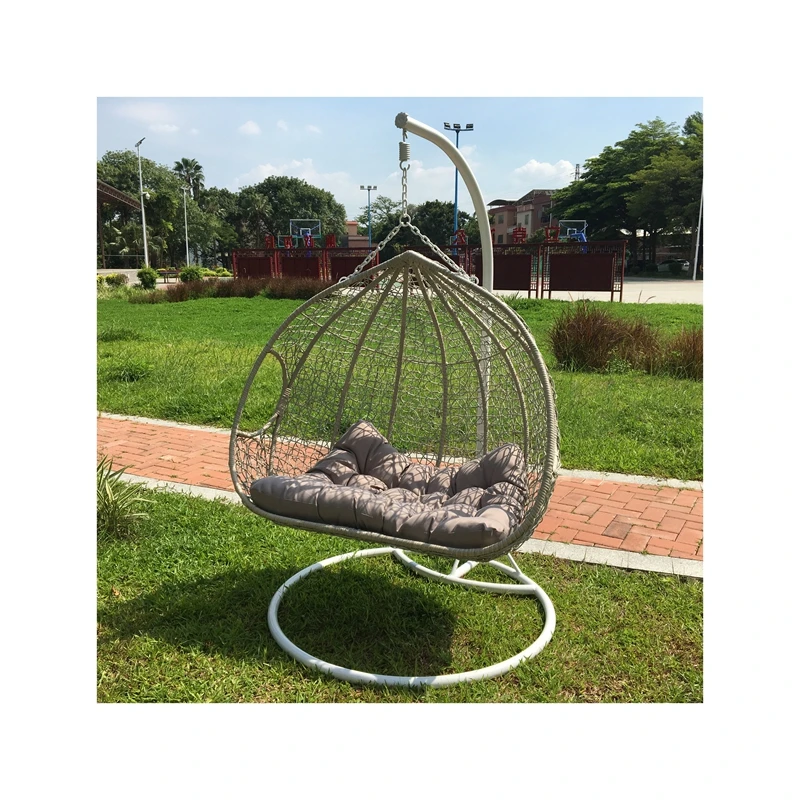 Weaving Rattan Patio chair Outdoor garden furniture courtyard Egg shaped swing chair