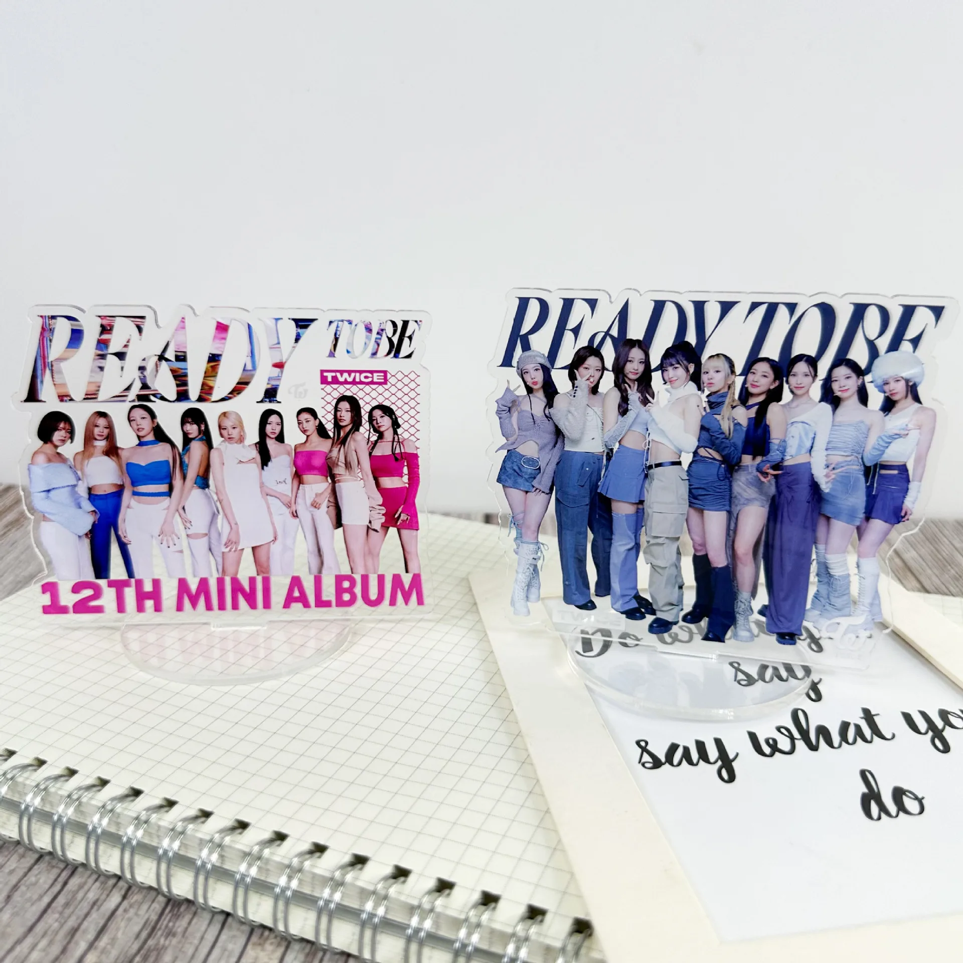 Оптовая продажа Kpop Idol Merch дважды готовая прозрачная пластиковая