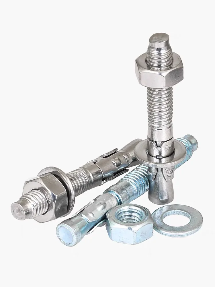 Expansion Anchor Bolts and Nuts Wedge Undercut Through Bolt Plated Sleeve Type Elevator Fasteners