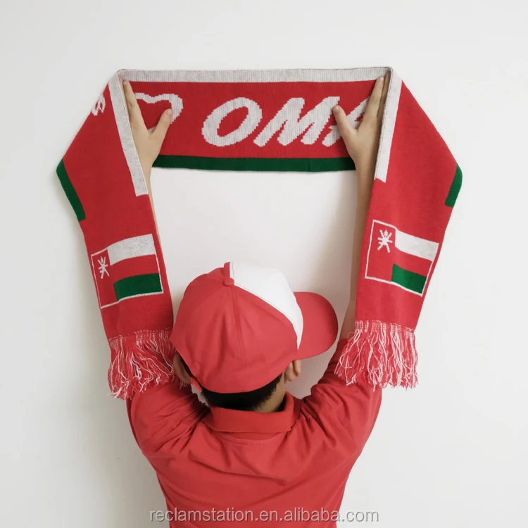professional football match Memorial scarf,  high-quality customized soccer game souvenir muffler neckerchief scarves