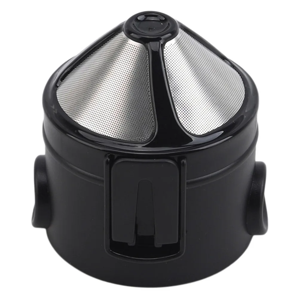 coffee filter cup Double filter will hand in hand to make coffee folding hanging ear filter free drip coffee cup
