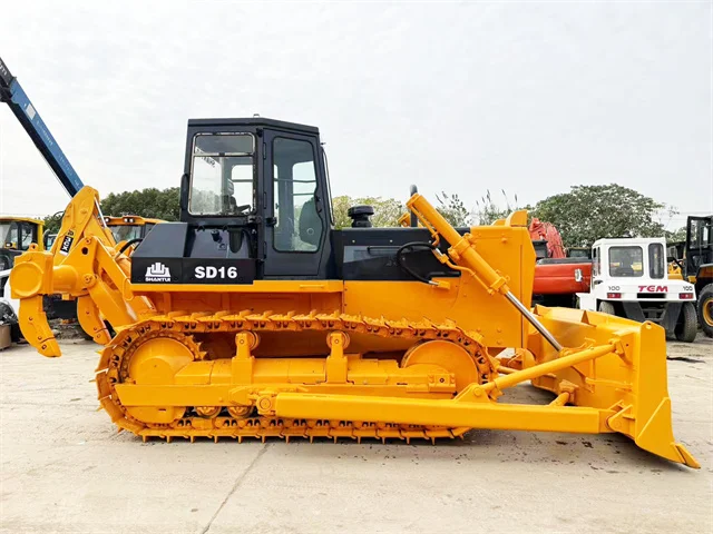 Made in China Low Working Hours 160Hp Power Cummins Engine Shantui SD16 Bulldozer Used Shantui Bulldozer Bulldozer Sd13 Sd22