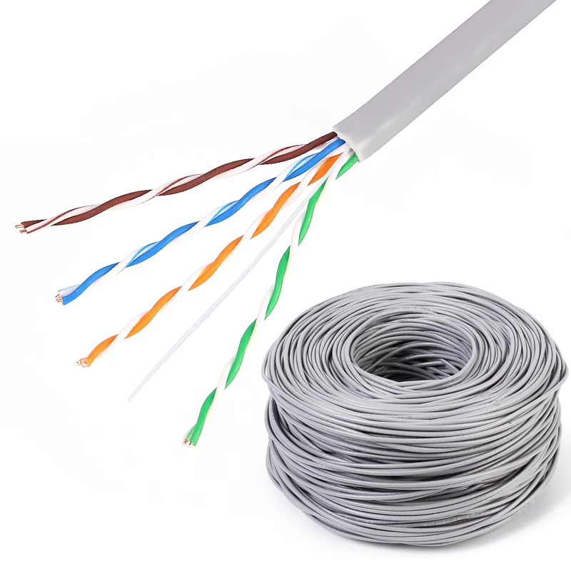 Сетевой кабель cat 5e Cat5 Lan utp ftp cat5e sftp 305 м футов Тяговая