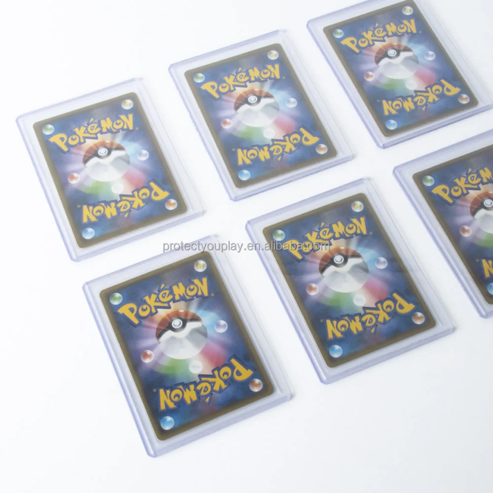 3x4 Side Loading Rigid Card Loader For PTCG Trading Cards