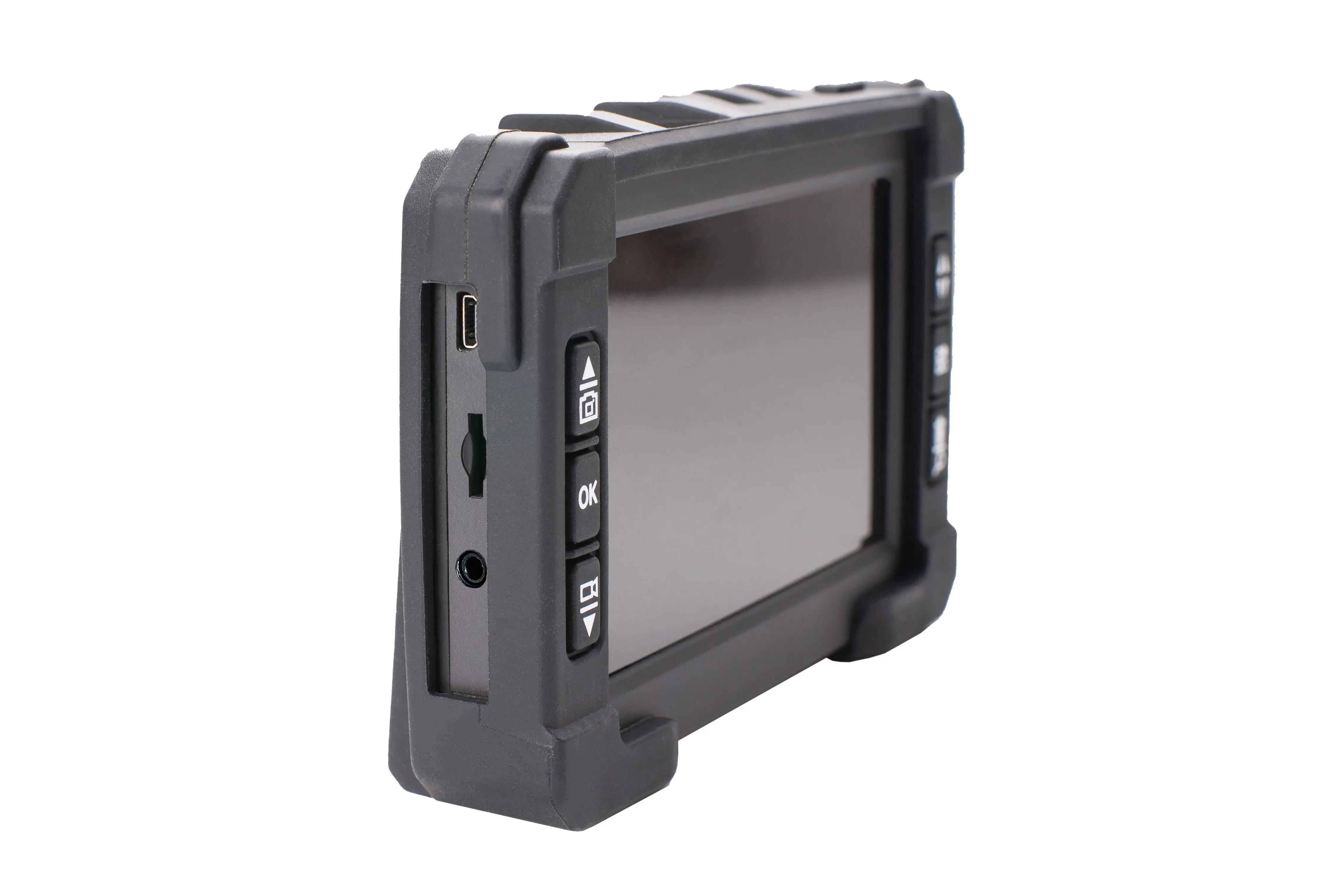 9mm Side view inspection camera rigid borescope with 5 inch monitor for cavity wall inspection