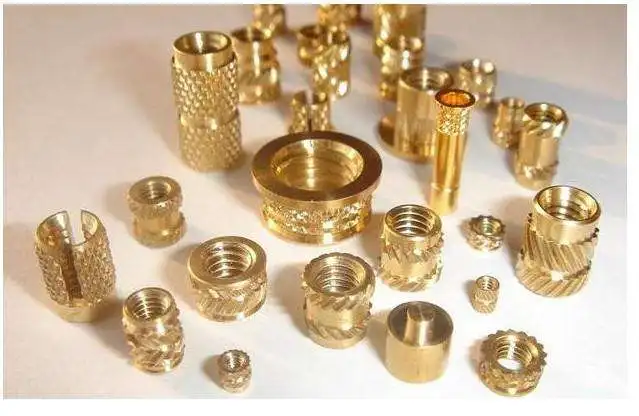 Automatic cnc lathe machine for brass knurled nuts tube CNC machining copper brass machinery cnc turning parts