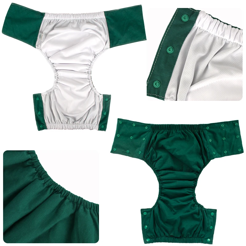 Babyshow Waterproof Washable Reusable Baby Swim Diaper Quick Dry Cloth Diaper Nappies Baby Cotton Potty Training Pant