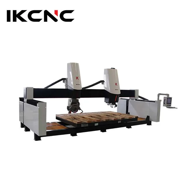 Ikcnc Cutting and Edging Work Center 3d Stone Cutting Machine