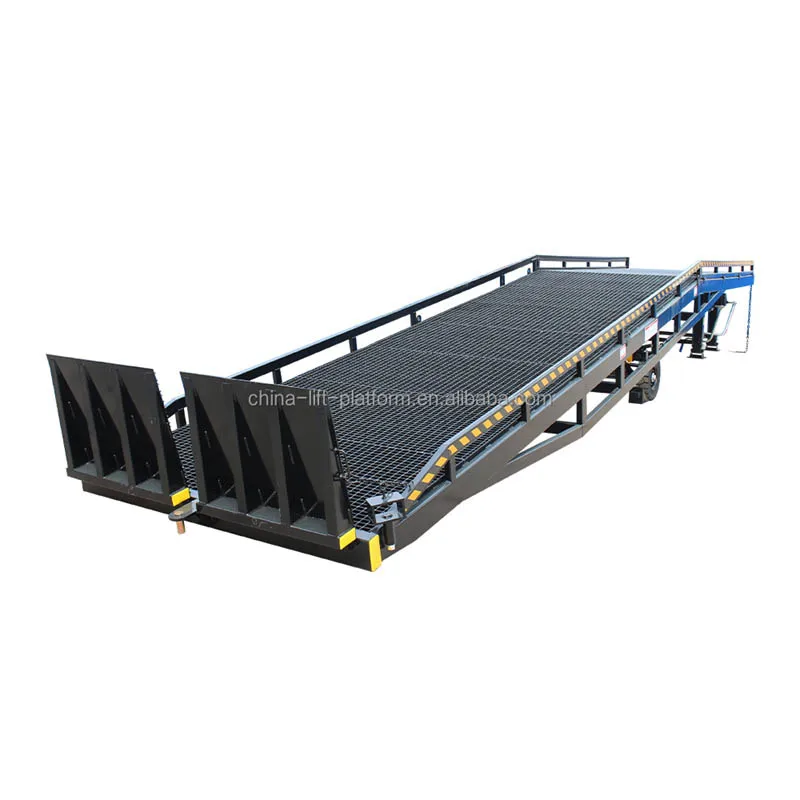 container dock leveler mobile truck ramp truck loading and unloading container ramp for forklift
