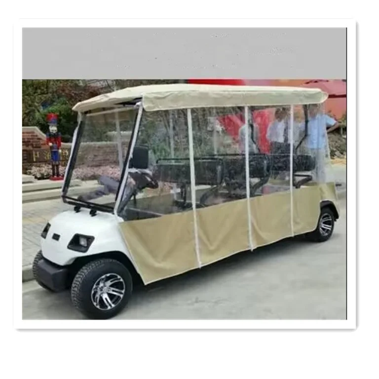 6 seats golf cart  11 seater sightseeing bus rain cover sunshine curtain