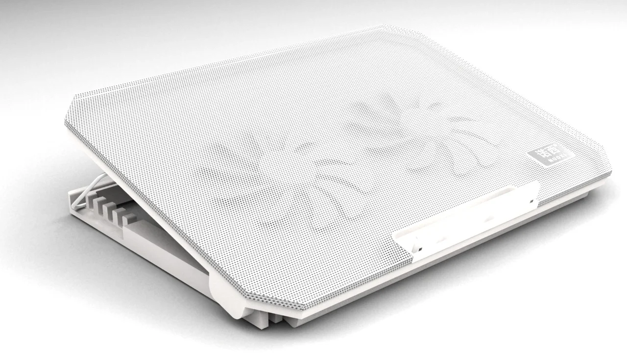 New Gaming Laptop Cooler TWO Fan Two USB Port Led RGB Lighting Notebook Stand for Laptop 12-17 inch base para Laptop cooling pad