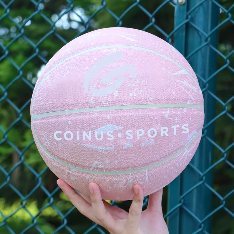 High Quality Size 5 6 7 Basketball Ball Custom Graphic Kids Basketball Ball For Freestyle