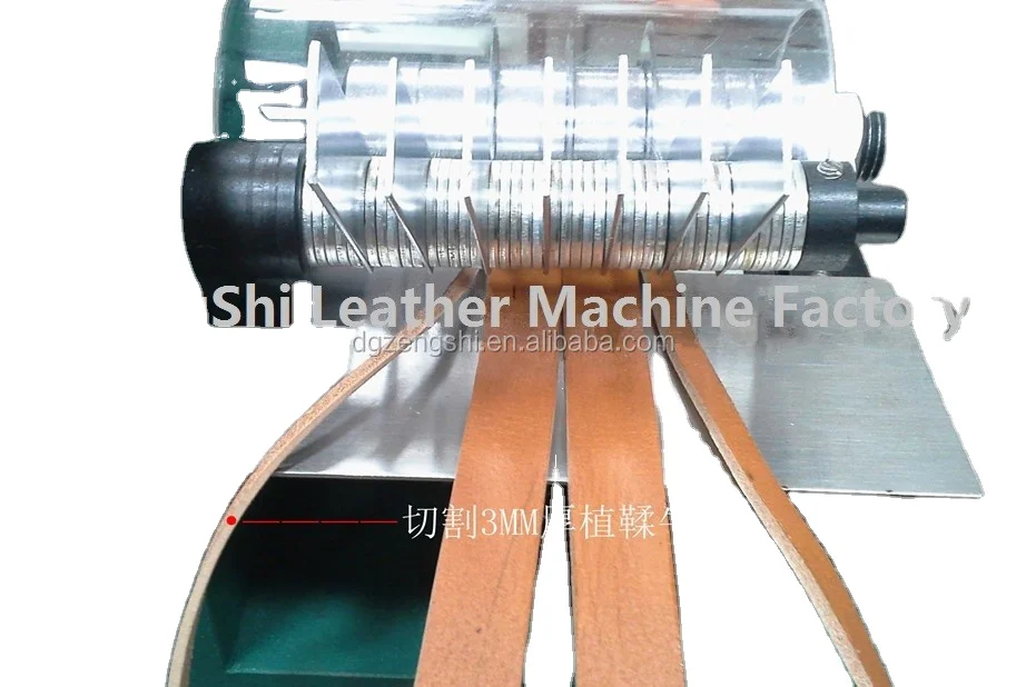 small leather strip cutting machine