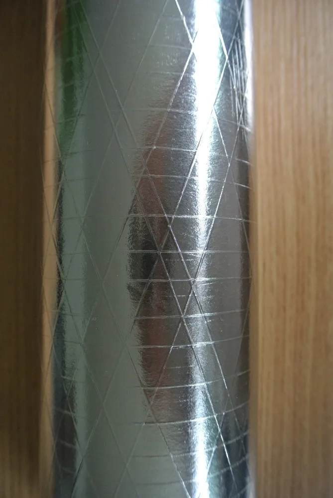 Heat reflective radiation insulation barrier aluminum foil insulation board