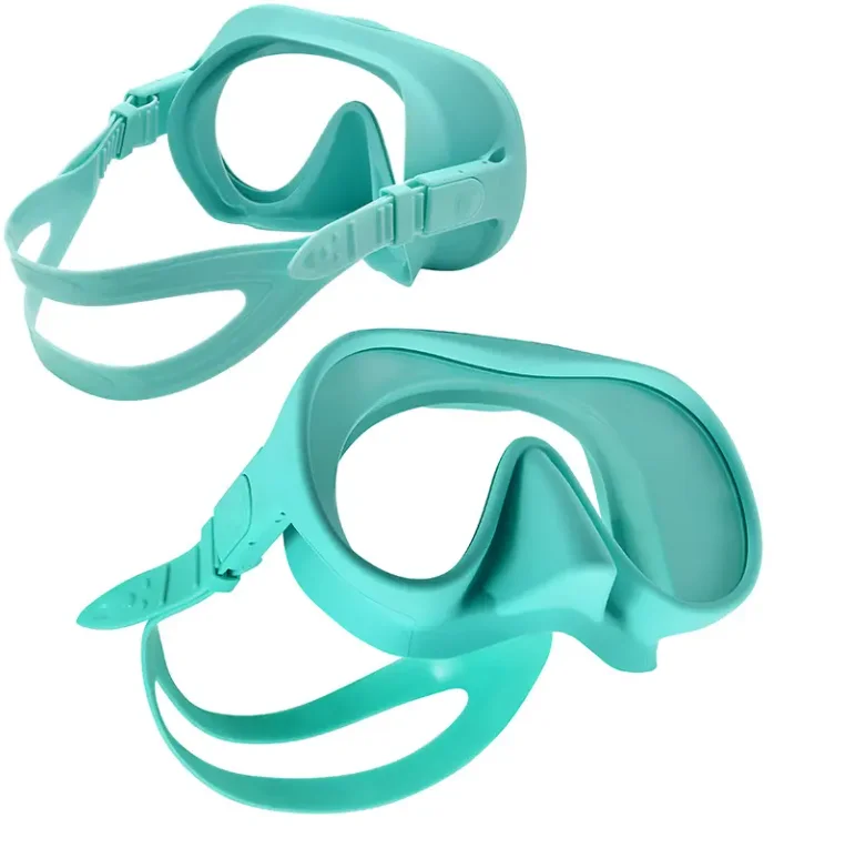 Swim Mask - 180° Anti-Fog Swim Goggles Snorkeling Diving Mask Leak-Proof Goggles with Nose Cover