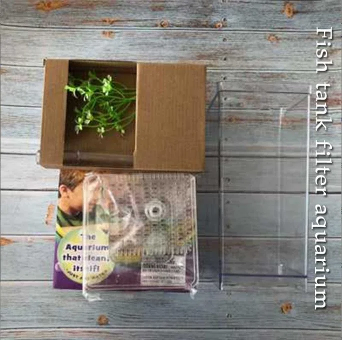 Small Fish Tank Goldfish Mini Automatic Filter Tank Water Change Function Fish Tank Aquarium Acrylic Aquarium