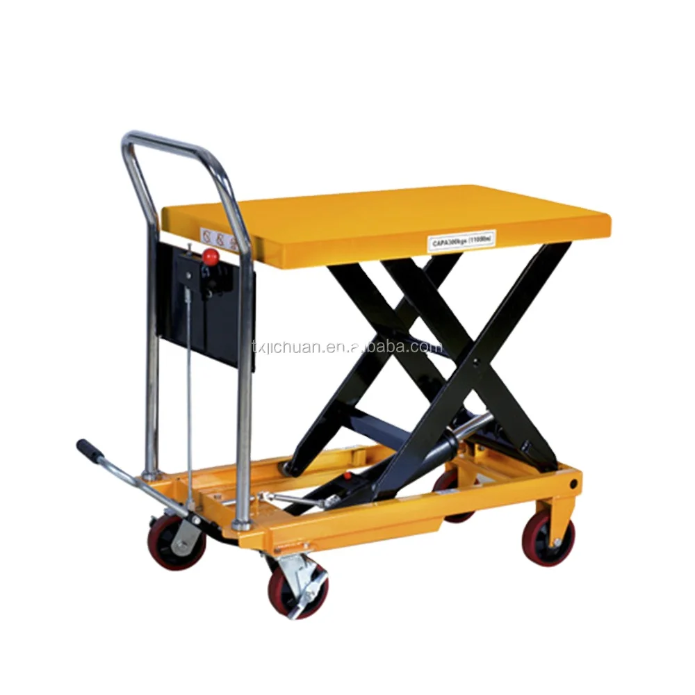 Hydraulic Portable Scissor Table Lift In All Departments