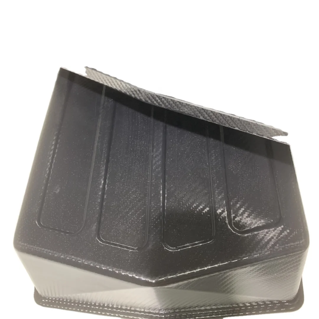 Vacuum Forming High Quality Plastic Factory Waterproof Middle Size Animal Use Plastic Coffin