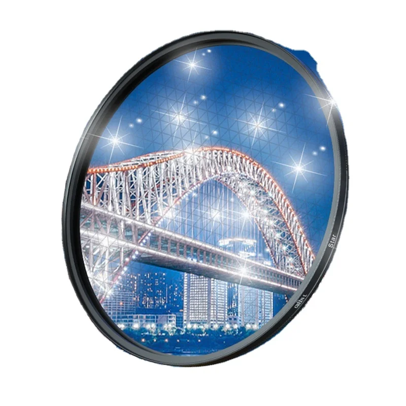 Green.L 62mm Optical Glass Filter Camera Filter Lens Star Lens Filter