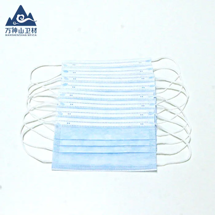 New Arrival Three-Layer Surgical 3 Pli With Earloop Dispos Face Mask