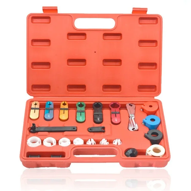 22pcs Master Quick Disconnect Tool Kit Line Disconnect Tool Set for AC Fuel Line & Transmission Systems