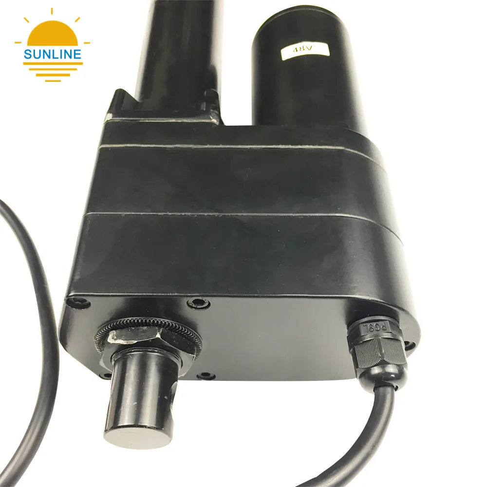 Cnc axis ball screw driven linear actuator for linear axis