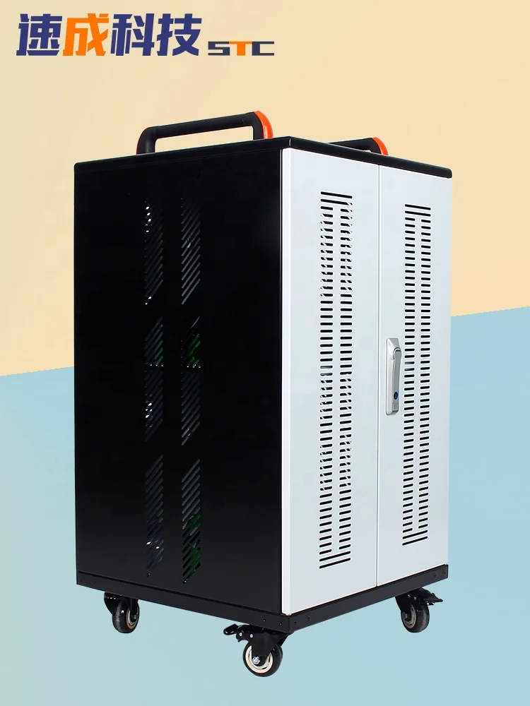 
Chromebook laptop storage and charging cabinet with 20/40/60 ports 