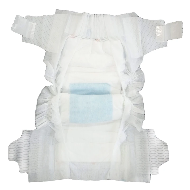 18 years  exporting experiences on  baby diapers professional  manufacturer OEM  baby diaper with Big Ear Elastic Waist Tape