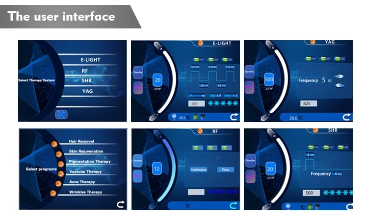 Multifunction portable 3 in 1 laser ipl nd yag rf handles cartridges laser tattoo removal hair remover beauty machine