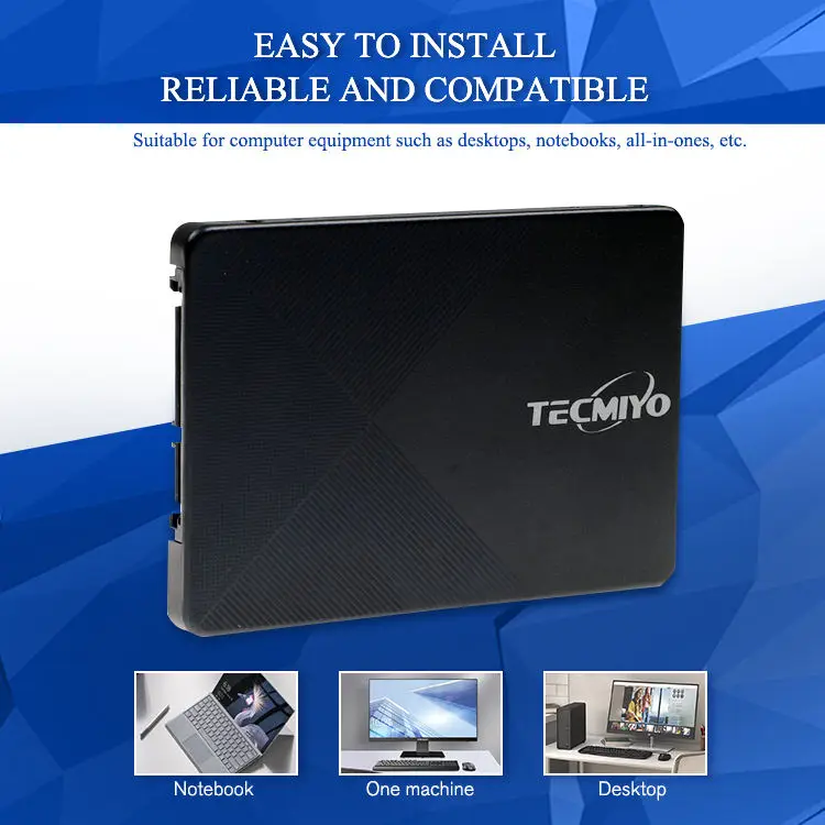 Tecmiyo Hard Drives Sata Ssd 64gb 120gb 240gb 480gb 960gb 128gb 256gb 512gb 1tb Disco Duro Hard Disk For Laptop Desktop