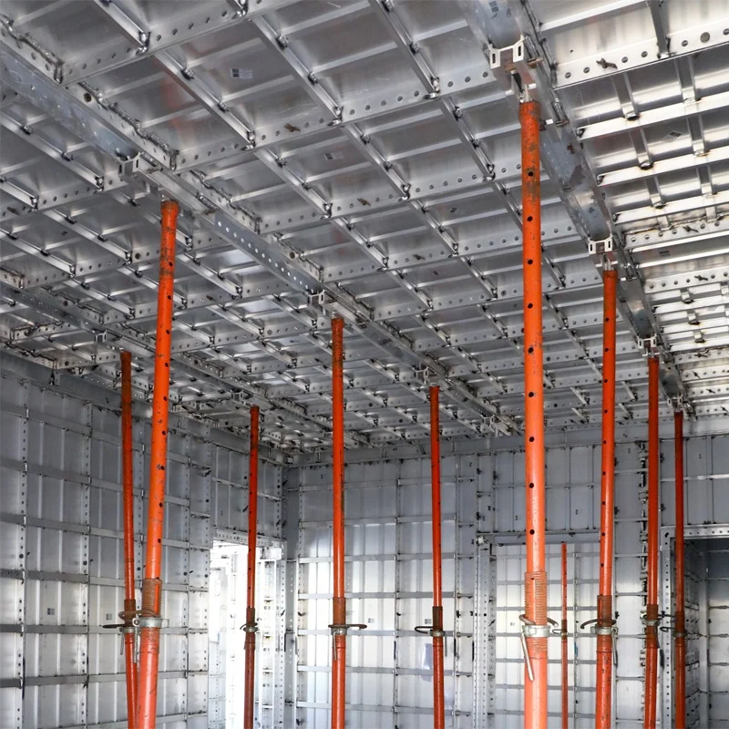 Building Formwork Materials Reusable Aluminum Formwork System For Home Construction