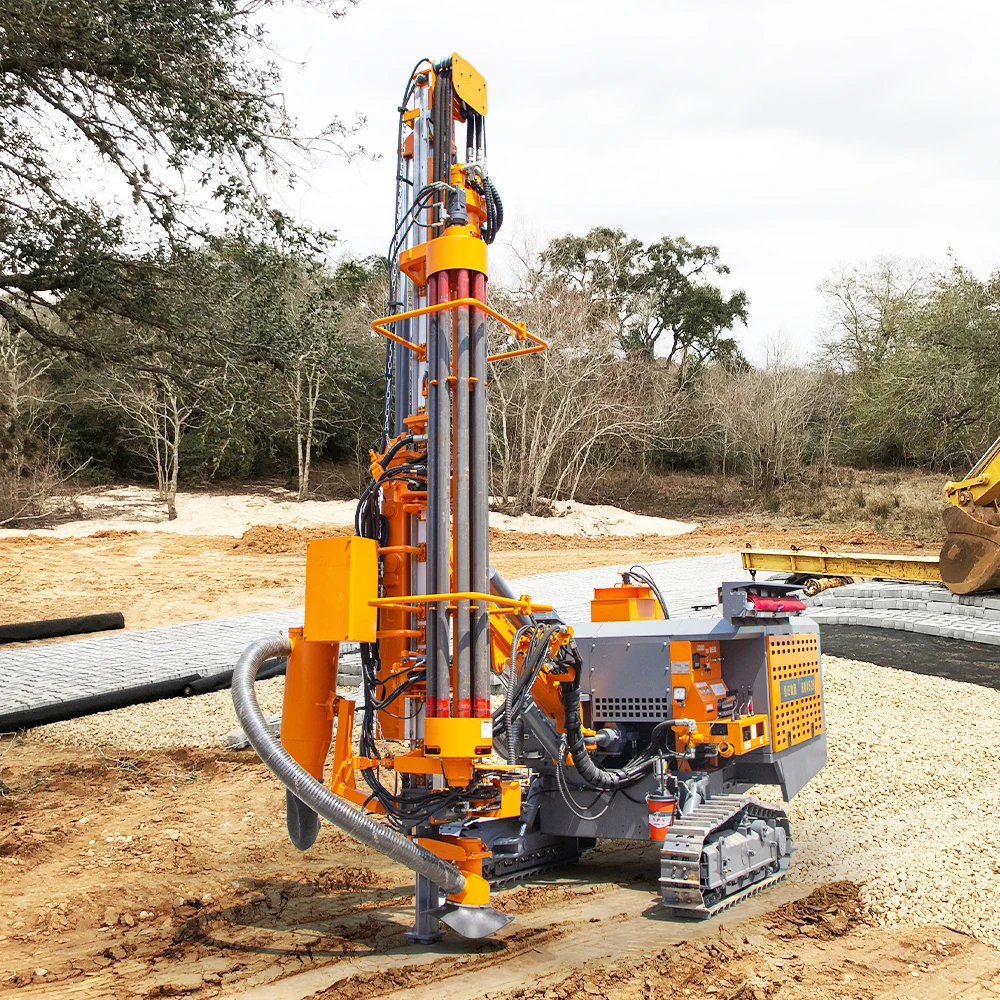 2024 Hengwang HW-452H Crawler Mounted Blast Hole Drill Rig for Mining Dth Drilling Machine