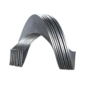 Stainless steel blade continuous screw conveyor parts Cold Rolling helical blade