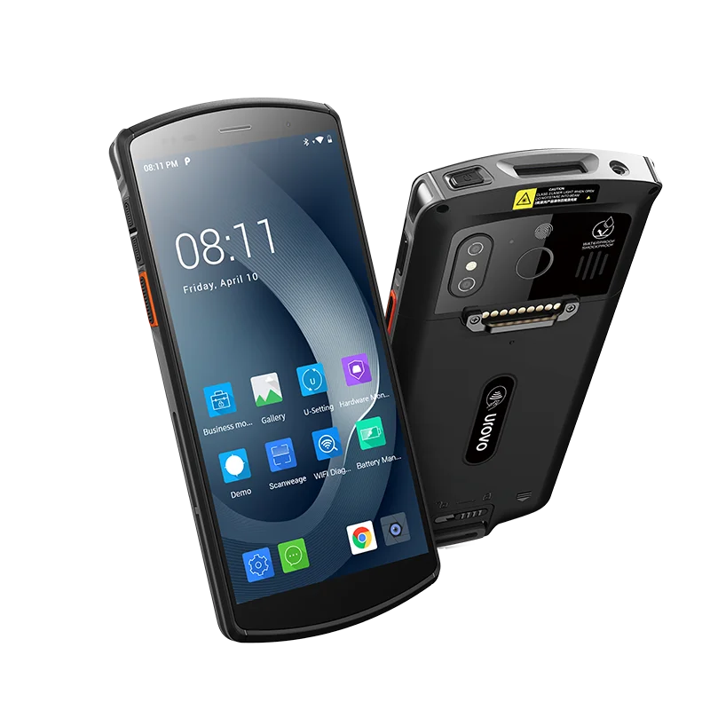 Ручной КПК Urovo DT50 Zebra 5 7 дюймов терминал для сбора данных сканер штрих-кода 4G NFC RFID-считыватель android 9